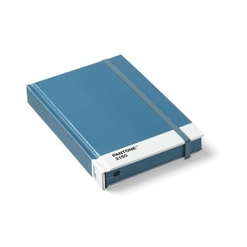 Set 2 caiete mici pantone, albastru