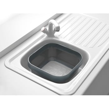 Lighean din plastic pentru spălarea vaselor addis, 34 x 34 x 15,5 cm, gri