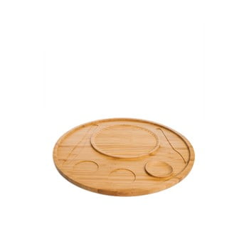 Tavă servire din bambus bambum odora, ø 38 cm