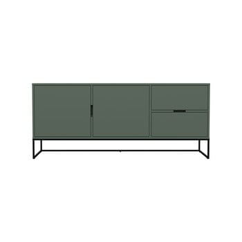 Dulap cu picioare metalice tenzo lipp, verde