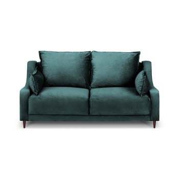 Canapea cu 2 locuri Mazzini Sofas Freesia, albastru petrol