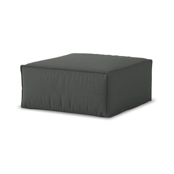 Puf cosmopolitan design miami, 65 x 65 cm, gri închis