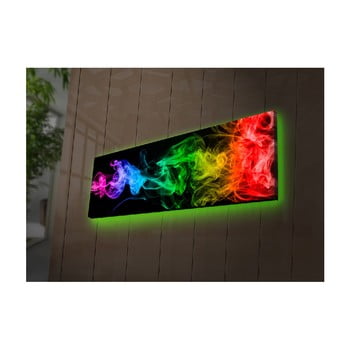Tablou cu led-uri hefaistos, 90 x 30 cm