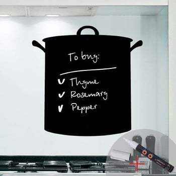 Autocolant tip tăbliță de scris cu marker ambiance cook 