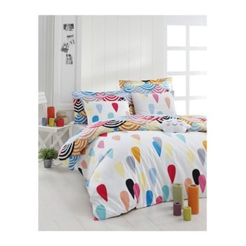 Lenjerie de pat din bumbac ranforce pentru pat de 1 persoană mijolnir vendula mix, 140 x 200 cm