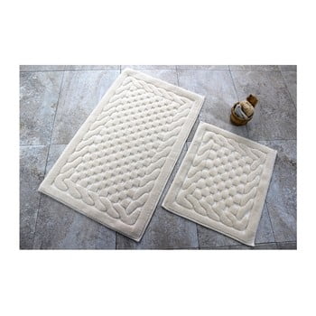 Set 2 covorașe de baie alessia bambi beige