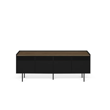 Masă tv temahome radio, 160 x 60 cm, negru