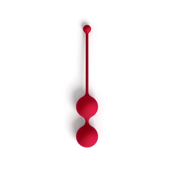 Červené designové venušiny kuličky Whoop.de.doo, 65 g
