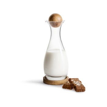 Recipient din sticlă pentru lapte Sagaform Nature, 300 ml imagine