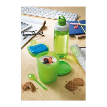 Set prânz cu lingură și sticlă snips ice box