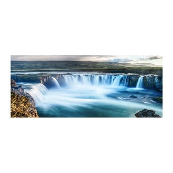 Tablou styler godafoss, 125 x 50 cm