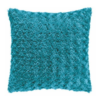 Pernă tiseco home studio curl, 45 x 45 cm, albastru turcoaz