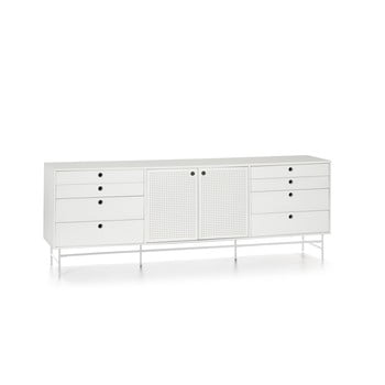 Comodă teulat punto, lungime 212 cm, alb