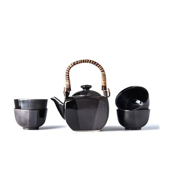 Set ceai mij gunmetal, negru