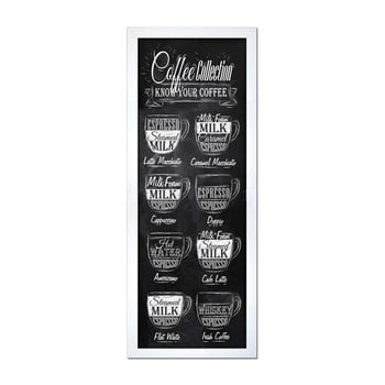 Tablou styler modernpik coffee coll, 24 x 68 cm
