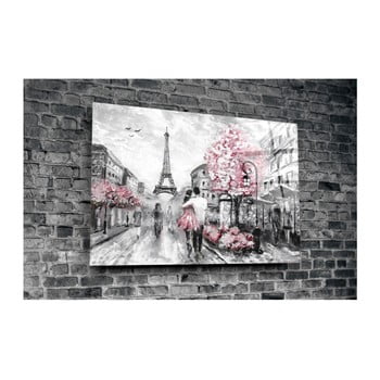 Tablou din sticlă insigne melanie, 72 x 46 cm