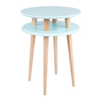 Măsuță de cafea ragaba ufo Ø 45 cm, turcoaz deschis