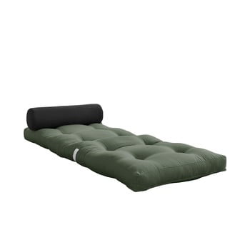 Saltea pliabilă karup design wrap olive green, 70 x 200 cm, verde olive