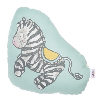 Pernă din amestec de bumbac pentru copii apolena pillow toy zebra, 28 x 29 cm