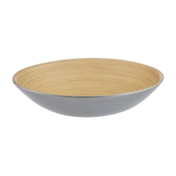Bol din bambus pentru salată premier housewares, ⌀ 35 cm, argintiu