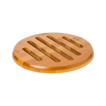 Suport din bambus pentru oalele fierbinți bambum valeria, ⌀ 21 cm