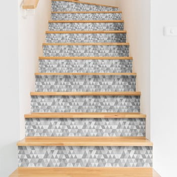 Set 2 autocolante pentru scări Ambiance Stairs Stickers Hege, 15 x 105 cm