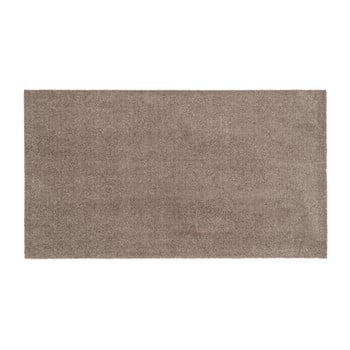 Covoraș intrare tica copenhagen unicolor, 67 x 120 cm, maro-bej