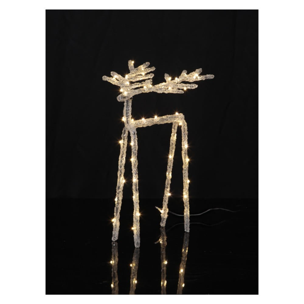 Světelná LED dekorace Star Trading Deer, výška 30 cm