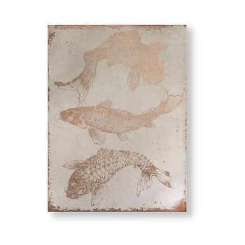 Tablou Graham & Brown GRose Gold Coi Carp, 50 x 70 cm