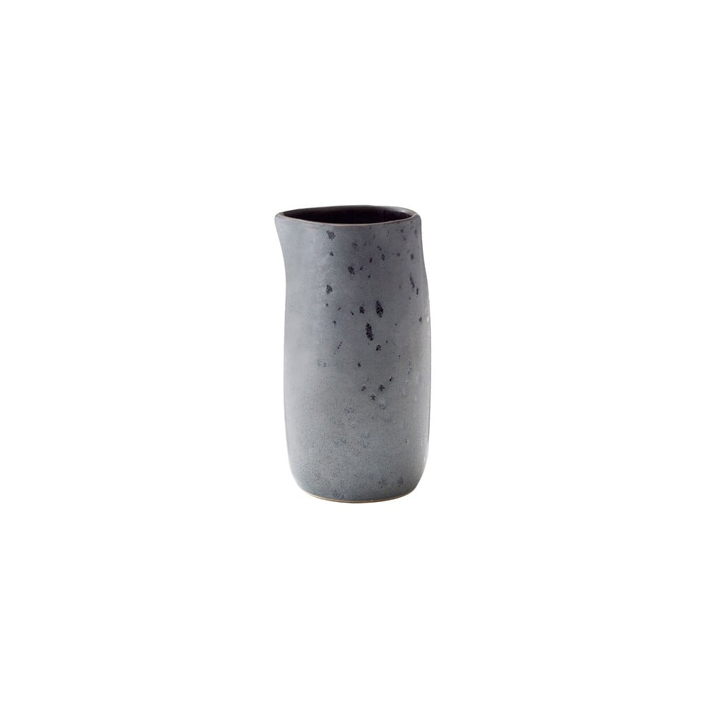 Šedý kameninový džbánek na mléko Bitz Basics Grey, 0,2 l
