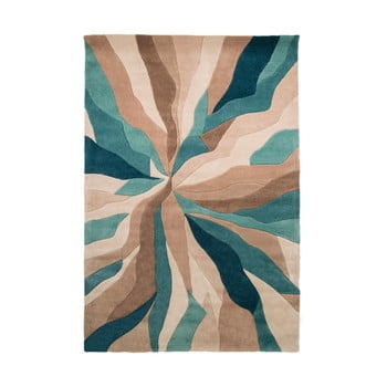Covor flair rugs splinter teal, 120 x 170 cm