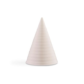 Statuetă decorativă din ceramică Kähler Design Glazed Cone Nude, înălțime 15 cm, bej deschis