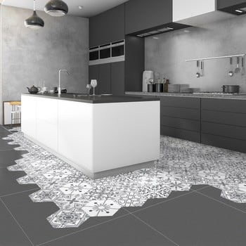 Set 10 autocolante impermeabile pentru podea ambiance fabiano