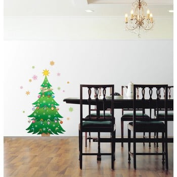 Autocolant ambiance christmas tree and stars