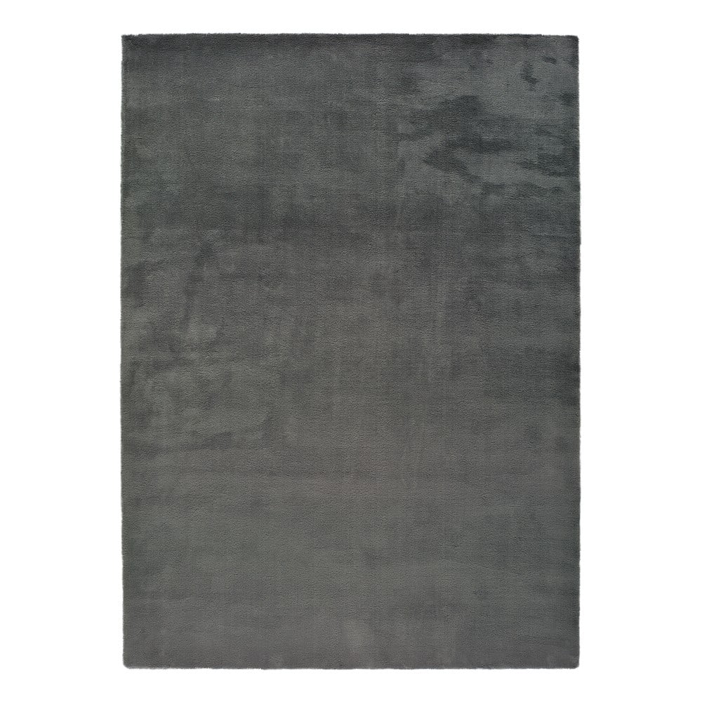 Tmavě šedý koberec Universal Berna Liso, 80 x 150 cm