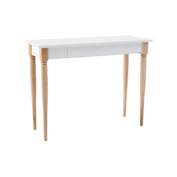 Birou ragaba mamo, lățime 105 cm, alb