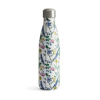 Sticlă termică din inox cu imprimeu floral Sagaform Hot&Cold, 500 ml