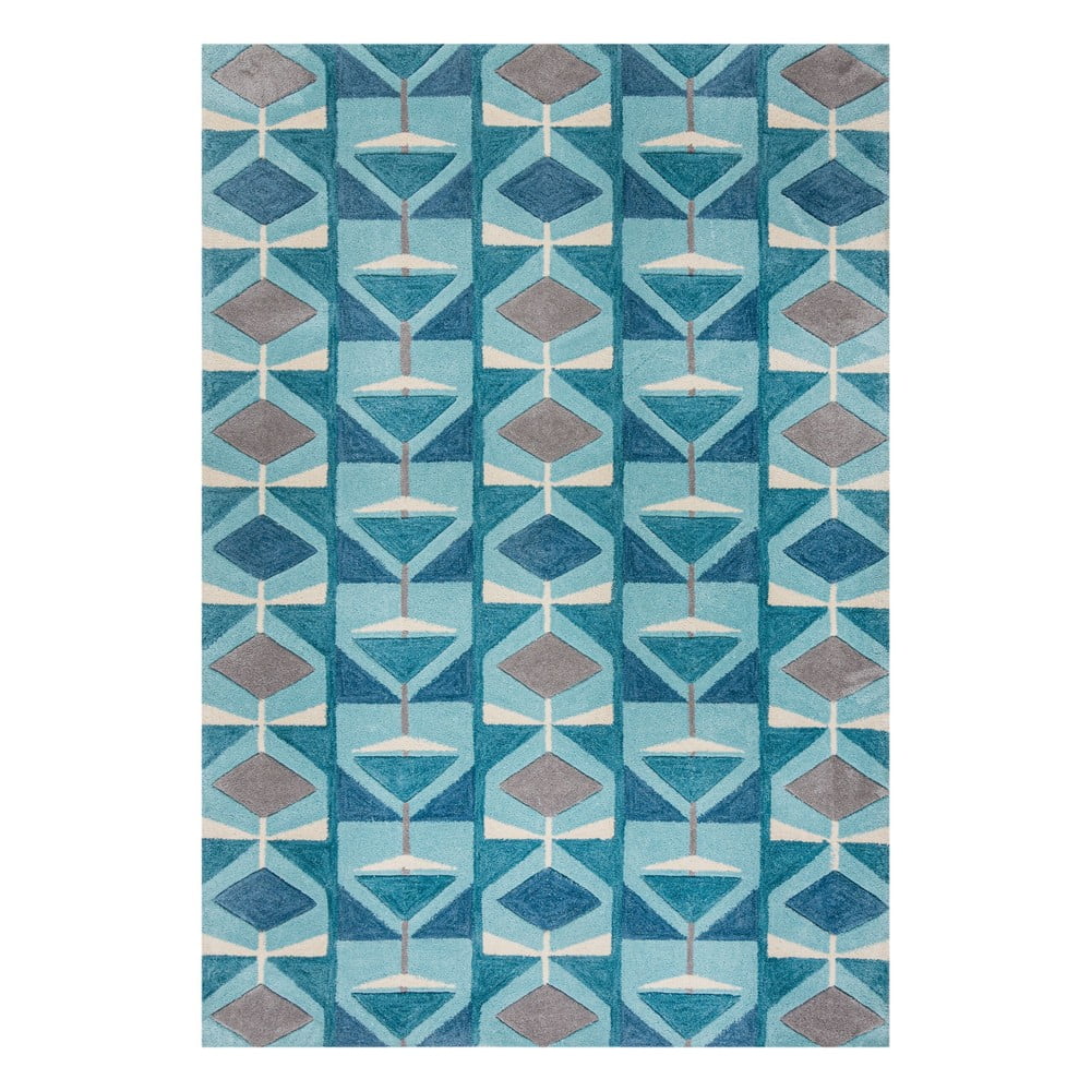 Modrý koberec Flair Rugs Kodiac, 160 x 230 cm