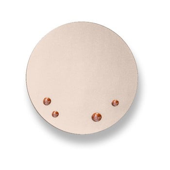 Oglindă de perete emko dew, ø 42 cm, bronz