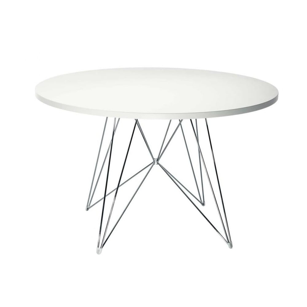 Bílý jídelní stůl Magis Bella, ø 120 cm