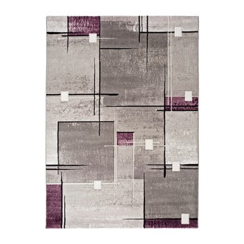 Covor Universal Detroit, 200 x 290 cm, gri - violet