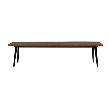 Banchetă cu picioare negre din oțel dutchbone alagon, lungime 180 cm
