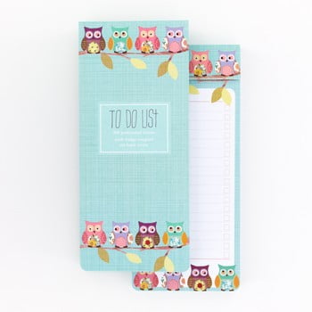 Carneţel GO Stationery Owls To Do