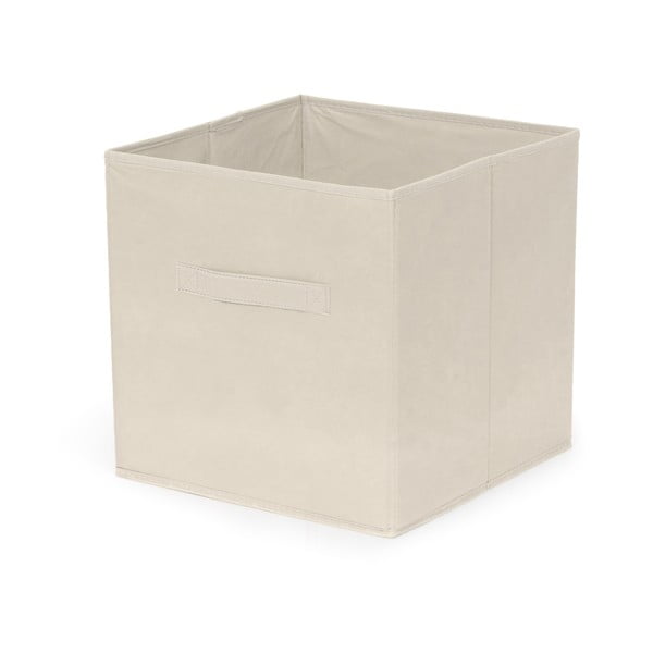 Krémový skládatelný úložný box Compactor Foldable Cardboard Box