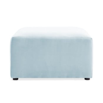 Suport pentru picioare vivonita velvet cube, albastrul cerului