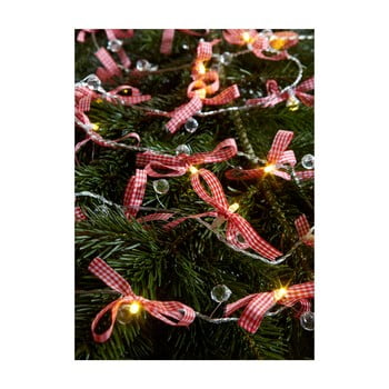 Ghirlandă luminoasă cu led markslöjd rosett, 20 becuri