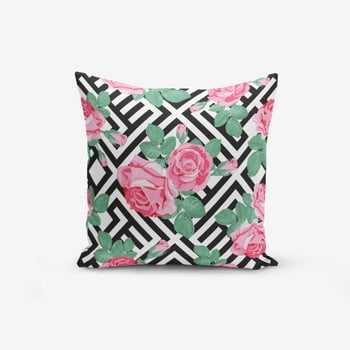Față de pernă cu amestec din bumbac minimalist cushion covers mix rose, 45 x 45 cm