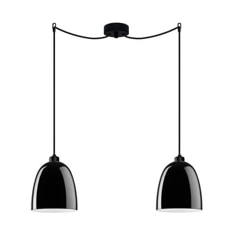 Lustră sotto luce awa elementary, negru