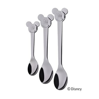 Set 3 linguri din oțel inoxidabil pentru copii Cromargan® Mickey Mouse imagine