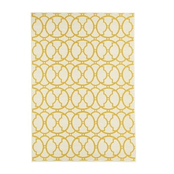 Covor foarte rezistent floorita interlaced,133 x 190 cm, deschis